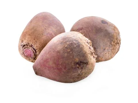 Taro isolated on the white background Stock Photos