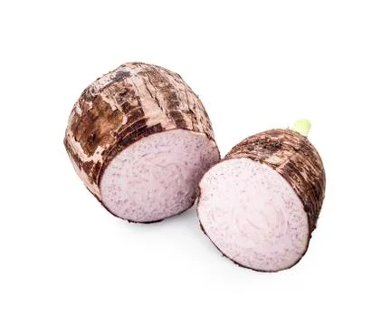 Taro root Stock Photos