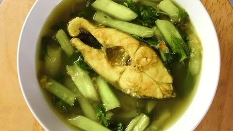Taro stem curry 動画素材 343856548