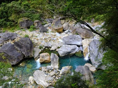 Taroka Gorge Stock Photos