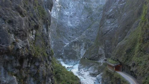 Taroko canyon Stock Footage 141346981