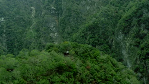 Taroko Forest Hut Stock Footage 154391099