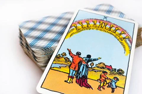 Tarot card 스톡 사진