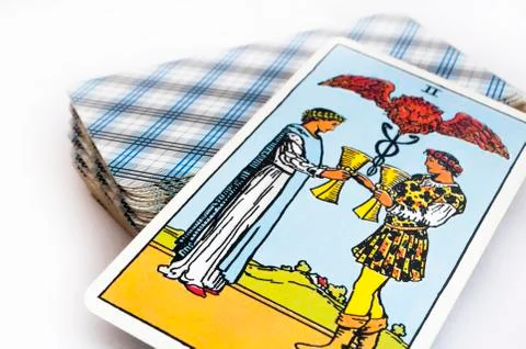 Tarot card 스톡 사진