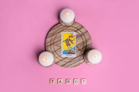 Tarot card Fotos Stock