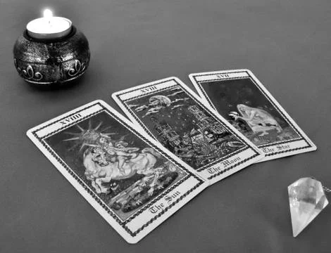 Tarot Card Reading Stock Photos