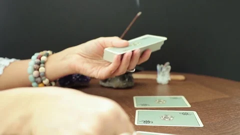 Tarot cards Stock Footage 118107602
