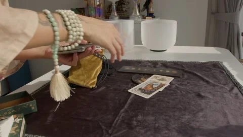 Tarot Cards Stock Footage 233334477
