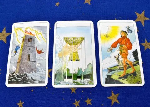 Tarot cards Stock Photos