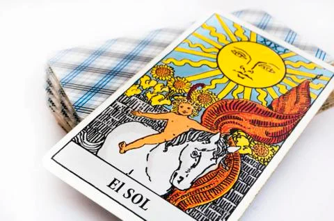 Tarot cards Foto stock