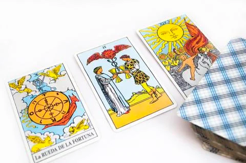 Tarot cards Foto stock