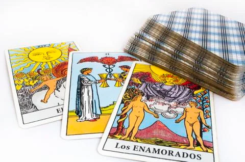 Tarot cards Stock-Fotos