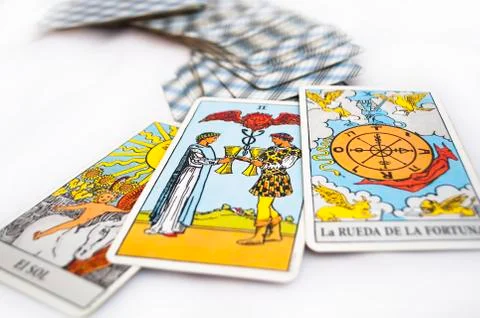 Tarot cards Stock Photos