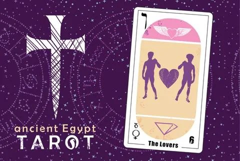 Tarot Illustrazione stock