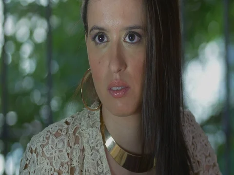 Tarot reader dealing cards &amp; reading future and fortune Stock Footage 76715661