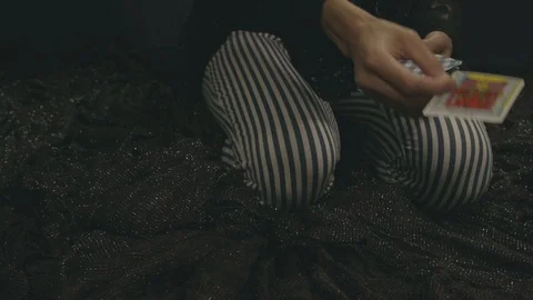 Tarot Reading Stock Footage 110536660