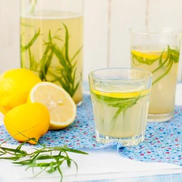 Tarragon Lemonade Stock Photos