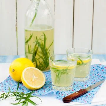 Tarragon Lemonade Stock Photos