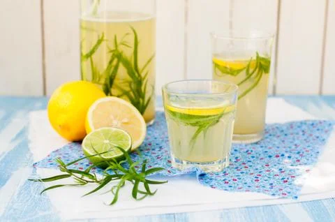 Tarragon Lemonade Stock Photos
