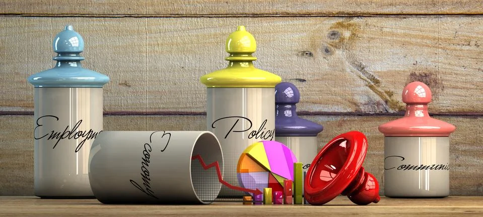 Tarros gobierno Stock Illustration