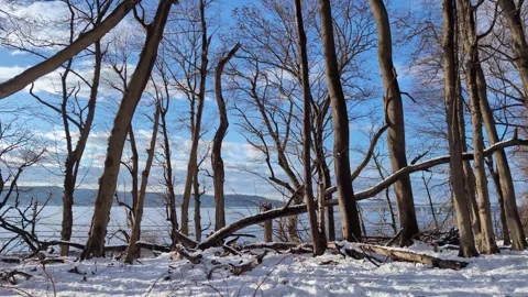 Tarrytown Hudson River Stock Footage 265613022