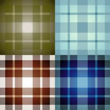 Tartan background Stock Illustration