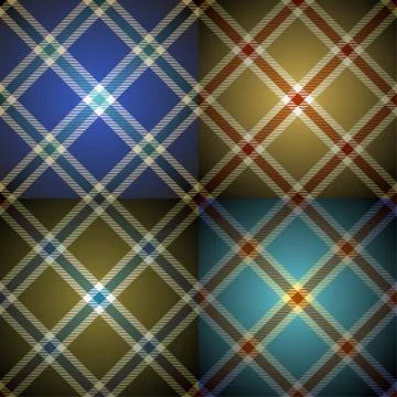 Tartan background Illustrazione stock