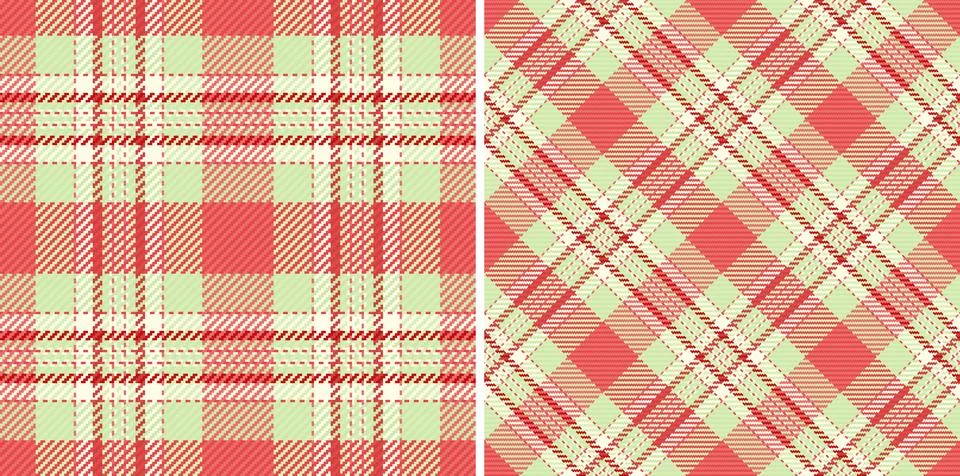 Tartan check background of vector fabric textile with a plaid pattern textu.. Stock Illustration