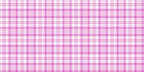 Tartan check plaid texture seamless pattern in pink, blue Illustrazione stock