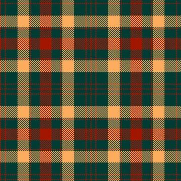 Tartan Cloth Pattern. Checkered plaid vector illustration. Seamless backgroun Stock Illustration