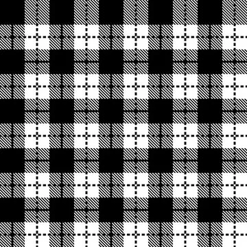 Tartan Pattern. Gingham Seamless Pattern. Vector Stock Illustration