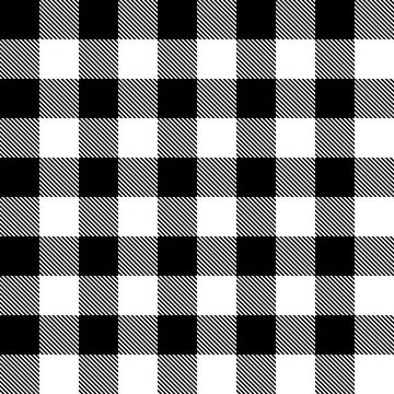 Tartan Pattern. Gingham Seamless Pattern. Vector 库存插图