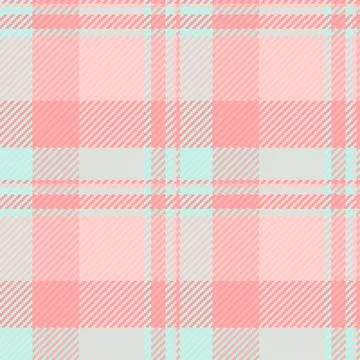 Tartan pattern with soft hues. A seamless plaid background, perfect for texti Stock Illustration