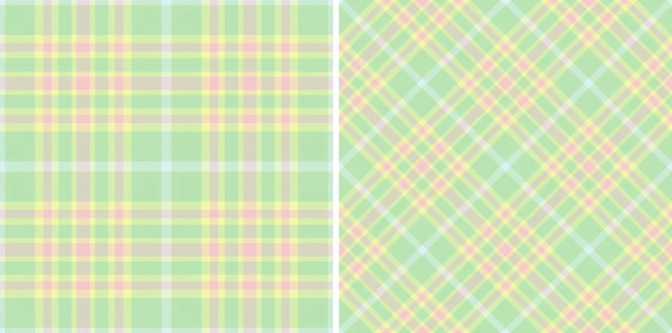 Tartan pattern texture of fabric check plaid with a seamless textile vector.. Stock Illustration