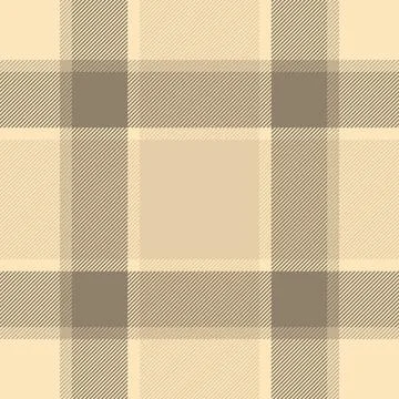 Tartan plaid fabric pattern with a structured check arrangement and a woven f Illustrazione stock