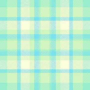 Tartan plaid fabric pattern with a structured check arrangement and a woven f イラスト素材