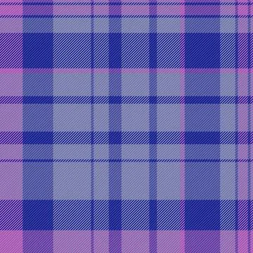 Tartan plaid fabric pattern with a structured check arrangement and a woven f Illustrazione stock