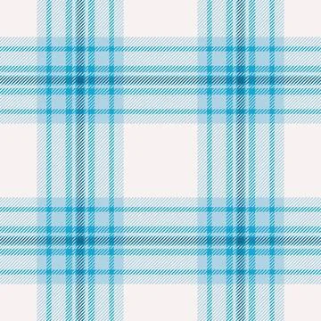 Tartan plaid fabric pattern with a structured check arrangement and a woven f Illustrazione stock