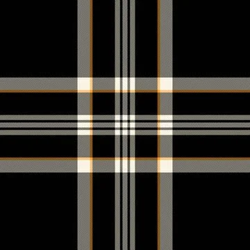 Tartan plaid fabric pattern with a structured check arrangement and a woven f Illustrazione stock