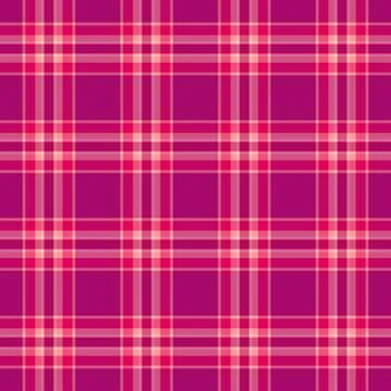 Tartan plaid fabric pattern with a structured check arrangement and a woven f Illustrazione stock