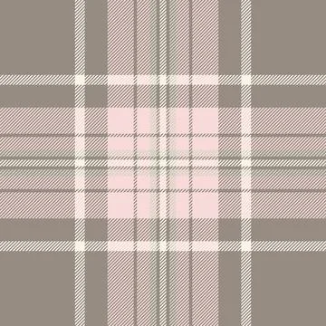 Tartan plaid fabric pattern with a structured check arrangement and a woven f Illustrazione stock