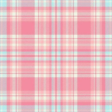 Tartan plaid fabric pattern with a structured check arrangement and a woven f 스톡 일러스트