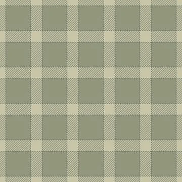 Tartan plaid fabric pattern with a structured check arrangement and a woven f Illustrazione stock