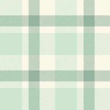 Tartan plaid fabric pattern with a structured checked arrangement and a woven Stock Illustration