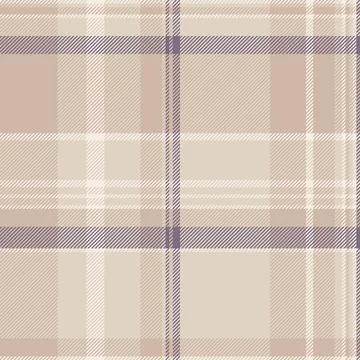 Tartan plaid fabric pattern with a structured check arrangement and a linen t Stock Illustration