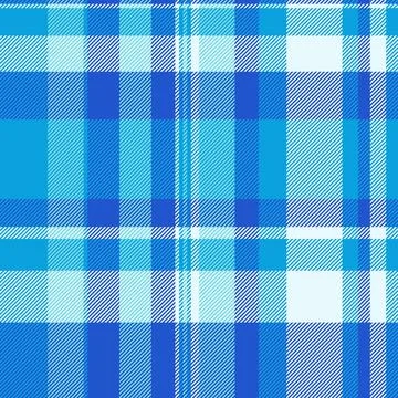 Tartan plaid fabric pattern with a structured check arrangement and a woven f Illustrazione stock