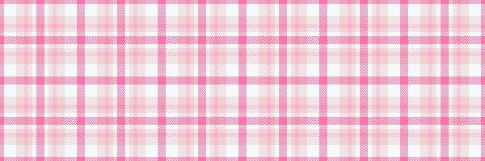Tartan plaid fabric pattern with a structured check arrangement and a woven f Illustrazione stock