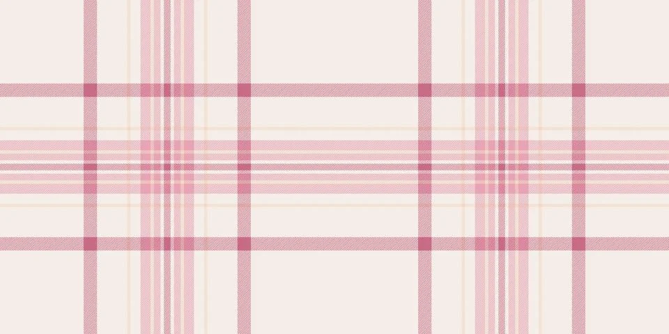 Tartan plaid fabric pattern with a structured check arrangement and a linen t Illustrazione stock