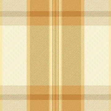 Tartan plaid fabric pattern with a structured check arrangement and a woven f Stock Illustration