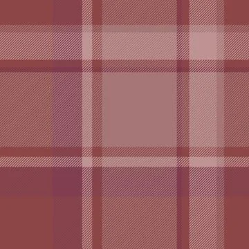 Tartan plaid fabric pattern with a structured check arrangement and a woven f Stock Illustration